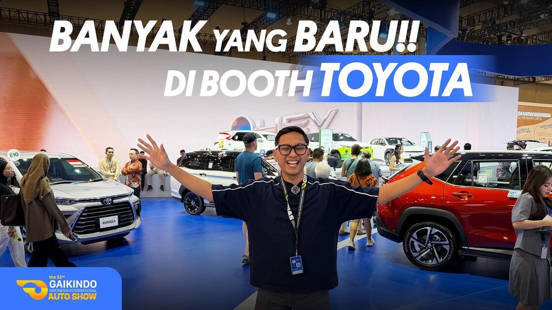GIIAS 2026 - di Booth Toyota Banyak Yang Baru!